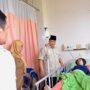 Prabowo Subianto menjenguk korban kecelakaan kereta di Rumah Sakit Umum Daerah (RSUD) Kota Bekasi, Foto/Istimewa
