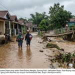 Gambar Ilustrasi Banjir, Foto/Gemini AI