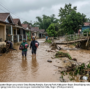 Gambar Ilustrasi Banjir, Foto/Gemini AI