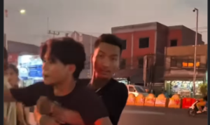 Tampang pelaku penganiayaan terhadap wanita di Cibinong Bogor, Foto/SS Video