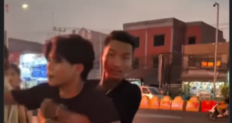 Tampang pelaku penganiayaan terhadap wanita di Cibinong Bogor, Foto/SS Video