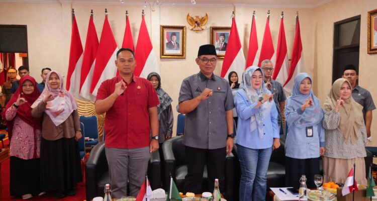 Mewakili Bupati Bogor, Sekretaris Daerah (Sekda) Kabupaten Bogor meluncurkan sistem Manajemen Talenta, Foto/Diskominfo Kabupaten Bogor