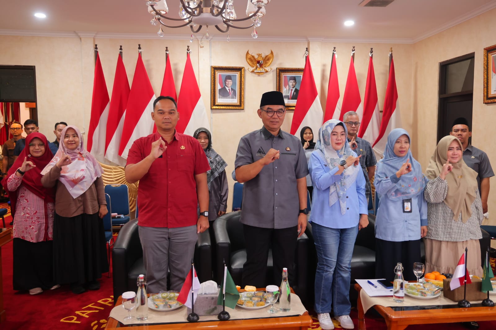 Mewakili Bupati Bogor, Sekretaris Daerah (Sekda) Kabupaten Bogor meluncurkan sistem Manajemen Talenta, Foto/Diskominfo Kabupaten Bogor