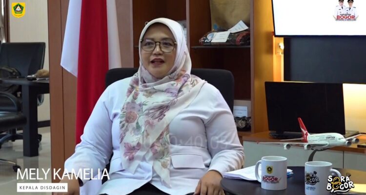 Kepala Dinas Perindustrian dan Perdagangan (Disdagin) Kabupaten Bogor, Mely KaMelya, Foto/Podcast Sora Bogor Dinas Komunikasi dan Informatika (Diskominfo) Kabupaten Bogor