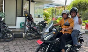 Sejumlah ASN terlihat menggunakan sepeda motor untuk bekerja, Foto/Diskominfo Kabupaten Bogor