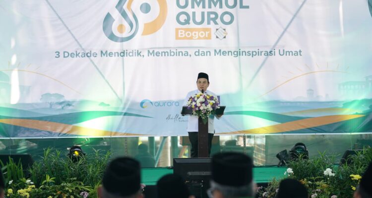 Ketua DPRD Kota Bogor, Dr. Adityawarman Adil, menghadiri perayaan milad ke-30 Yayasan Ummul Quro Bogor, Setwan DPRD KOta Bogor