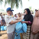 Muhammad Tito Karnavian meninjau langsung kondisi pengungsi di Kabupaten Aceh Tamiang, Aceh, Sabtu (4/4/2026), Foto/Kemendagri