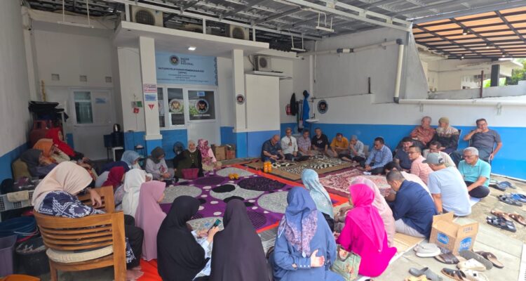 warga Perumahan Tasmania RT 04 RW 13, Kelurahan Tanah Baru, Bogor Utara, menggelar acara Halal Bihalal (HBH), Foto/Istimewa