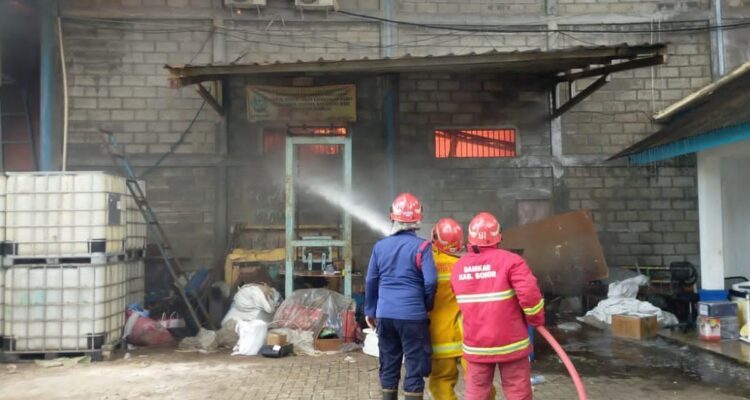 Kondisi pabrik kasur milik PT Erafoam, Foto/Isitimewa