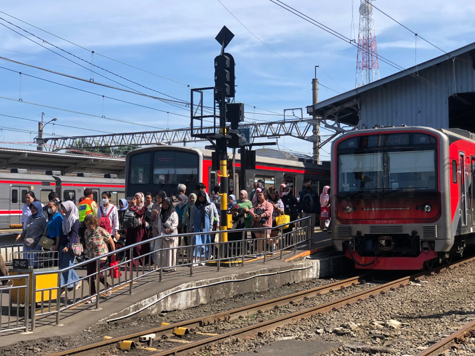 Kondisi Stasiun Bogor, Foto/Maya Melina