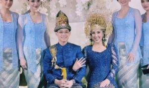 WhatsApp Image 2026-04-14 at 10.39.59 Teuku Rassya dan Cleantha Islan saat menjalankan pernikahan, Foto/Isitimewa