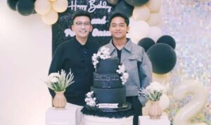 Foto bersama Ruben Onsu dengan Betrand Peto, Foto/Istimewa Foto bersama Ruben Onsu dengan Betrand Peto, Foto/Istimewa