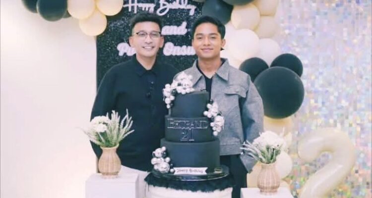 Foto bersama Ruben Onsu dengan Betrand Peto, Foto/Istimewa