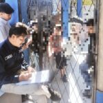 anggota Tagana dari Dinsos Kota Bogor saat mendata anak anak Jalanan yang viral, Foto/Dinsos Kota Bogor