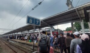 Kondisi Stasiun Bogor peron 7-8, Foto/Maya Melina Kondisi Stasiun Bogor peron 7-8, Foto/Maya Melina