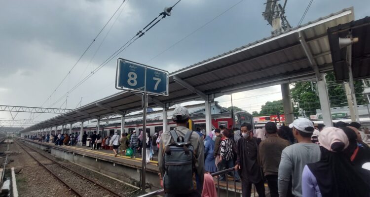 Kondisi Stasiun Bogor peron 7-8, Foto/Maya Melina