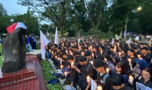 BEM dan Koalisasi Mahasiswa IPB melakukan aksi demo terkait adanya kekerasan dan Pelecehan Seksual, Foto/Isitmewa