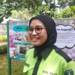 Andien Rahmatiyah, Park Ranger Taman Heulang Bogor, Foto/Maya Melina