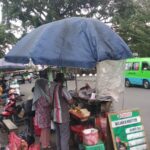 Pedagang kaki lima (PKL) yang berjualandi Alun-ALun Kota Bogor, Foto/Maya Melina