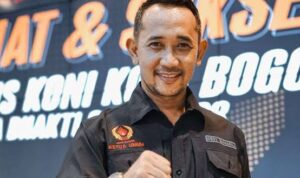 Ketua KONI Kota Bogor, Dedi Sumarna, Foto/Humas Koni Kota Bogor