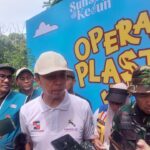 Wali Kota Bogor, Dedie A Rachim saat Memperingati Hari Bumi yang jatuh tepat hari ini, 25 April 2026, kawasan Kebun Raya Bogor, Foto/Maya Melina