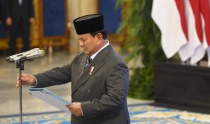 Presiden Prabowo Subianto resmi melakukan perombakan kabinet (reshuffle) pada Senin, 27 April 2026., Foto/Isitmewa