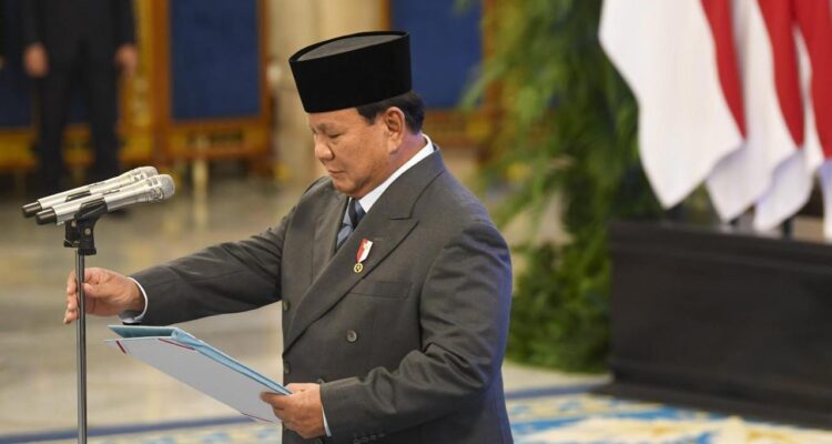 Presiden Prabowo Subianto resmi melakukan perombakan kabinet (reshuffle) pada Senin, 27 April 2026., Foto/Isitmewa