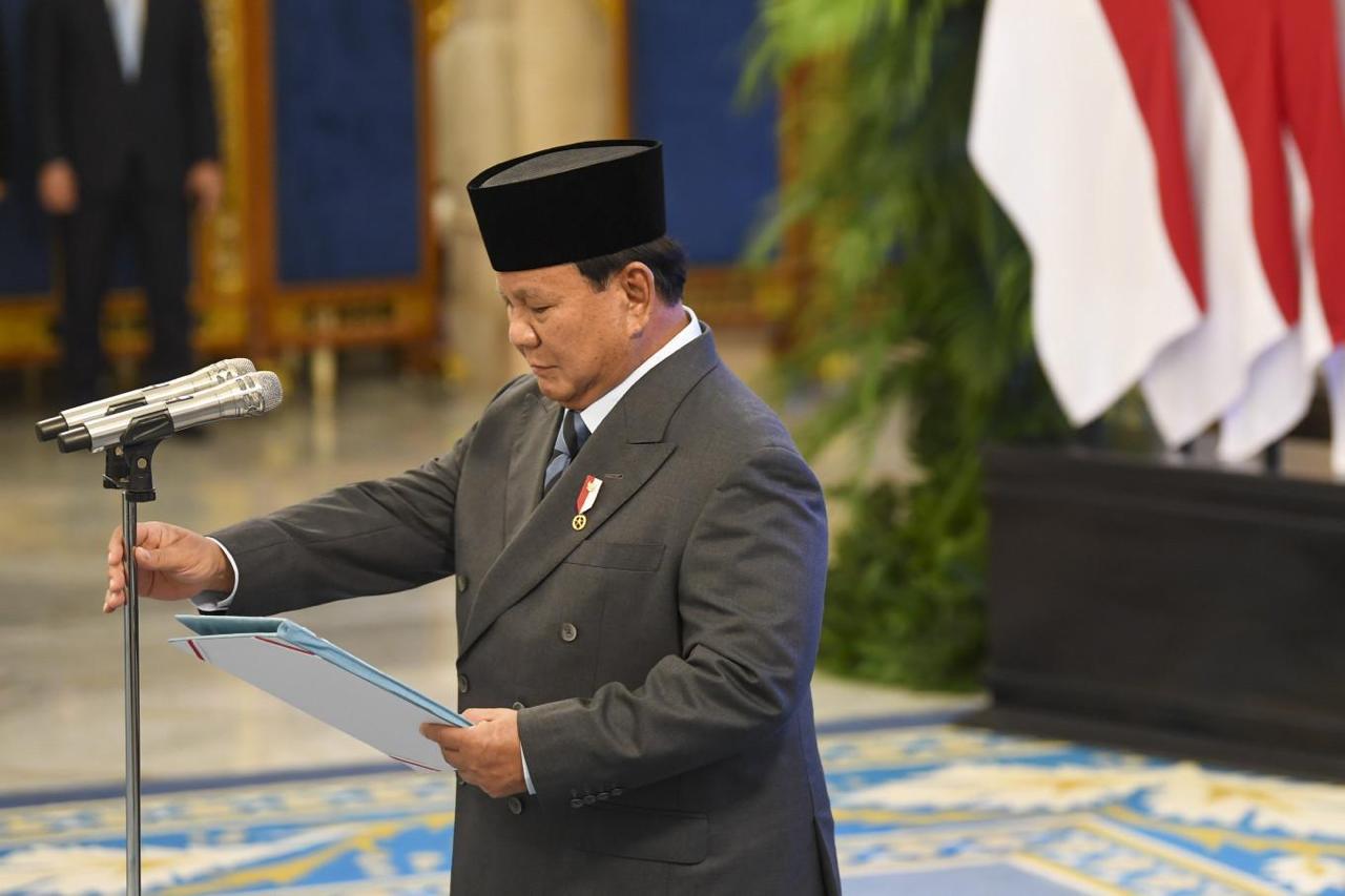 Presiden Prabowo Subianto resmi melakukan perombakan kabinet (reshuffle) pada Senin, 27 April 2026., Foto/Isitmewa
