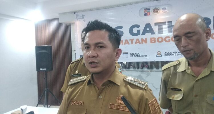 Camat Bogor Tengah, Dheri Wiriadirama, Foto/Maya Melina