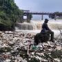 Penampakan styrofoam dan plastik di Sungai Cisadane, Empang Kota Bogor, Foto/Isitimewa