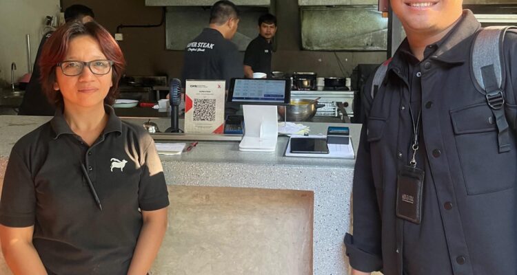 BRI BO Menara BRILiaN terus gencarkan penggunaan mesin EDC ke merchant, Foto/Istimewa