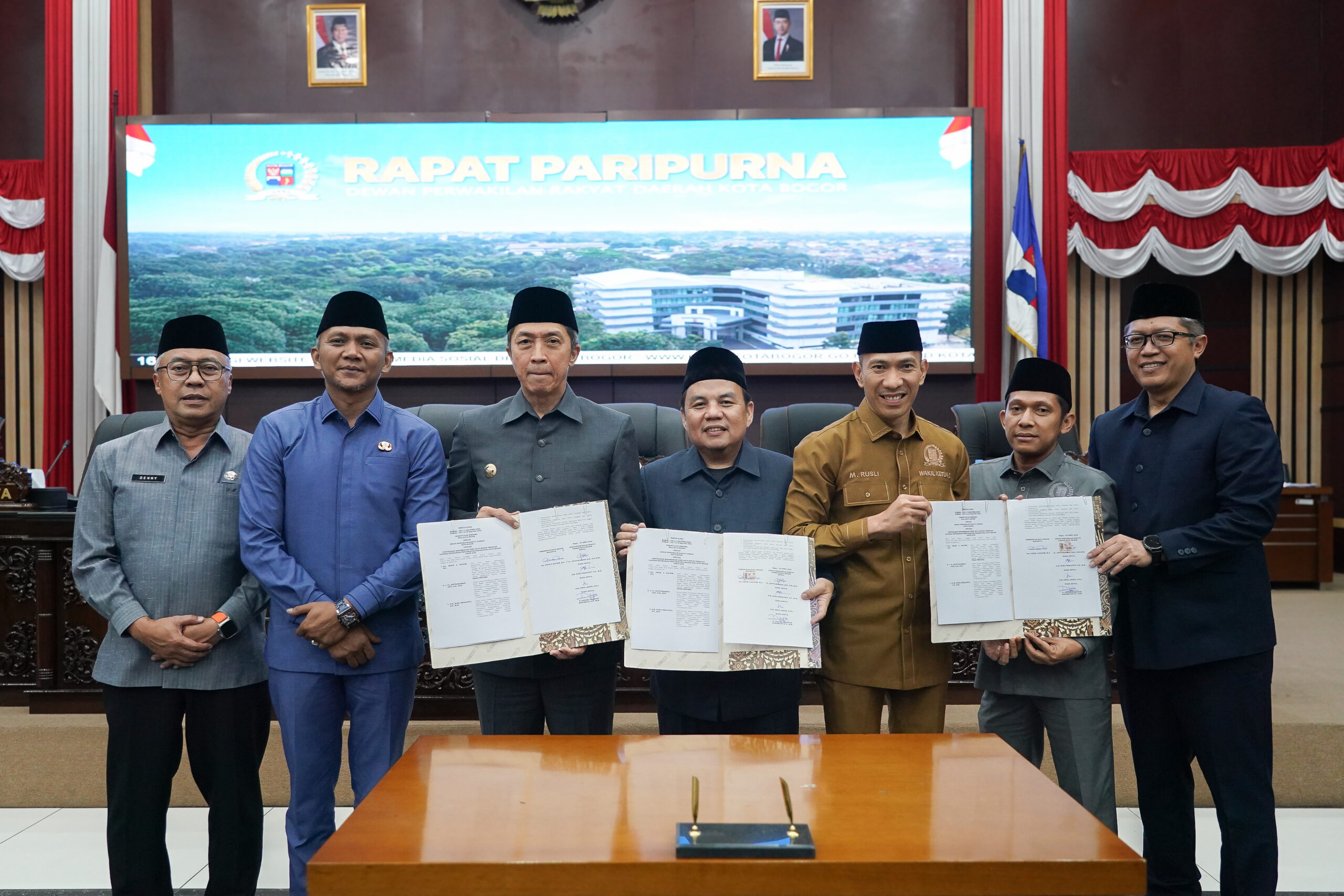 DPRD fokus membahas tiga landasan hukum penting serta memberikan catatan kritis terhadap capaian Pemerintah Kota Bogor, Foto/Setwan DPRD KOota Bogor