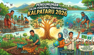 Gambar Ilustrasi Penerima Penghargaan Kalpataru 2026, Foto/Gemini AI