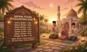 Gambar Ilustrasi Puasa Dzulhijjah 2026, Foto/Gemini Ai