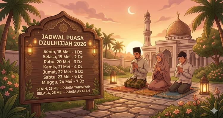 Gambar Ilustrasi Puasa Dzulhijjah 2026, Foto/Gemini Ai
