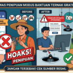 Gambar Ilustrasi program bantuan hewan ternak gratis, Foto/Gemini AI