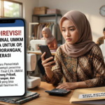 Gambar Ilustrasi Pemerintah resmi merevisi Peraturan Pemerintah (PP) terkait Pajak Penghasilan (PPh) Final bagi Usaha Mikro, Kecil, dan Menengah (UMKM)., Foto/Gemini Ai