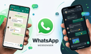 gambar ilustrsi Aplikasi WhatsApp Business, Foto/Gemini AI gambar ilustrsi Aplikasi WhatsApp Business, Foto/Gemini AI