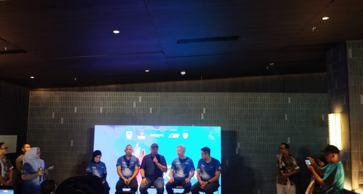 Bupati Bogor, Rudy Susmanto saat memberikan keterangan kegiatan Bogoran 2026 dalam hari jadi Bogor (HJB) ke 544, Foto/Istimewa