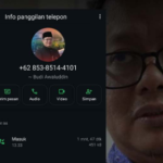 beredar nomor WhatsApp 0853-8514-4101 yang menggunakan identitas Kepala Dinas Komunikasi, Informatika, dan Statistik (Kominfotik) DKI Jakarta, Budi Awaluddin, Foto/Pemprov DKI Jakarta