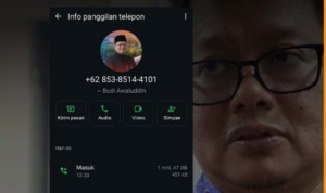 beredar nomor WhatsApp 0853-8514-4101 yang menggunakan identitas Kepala Dinas Komunikasi, Informatika, dan Statistik (Kominfotik) DKI Jakarta, Budi Awaluddin, Foto/Pemprov DKI Jakarta
