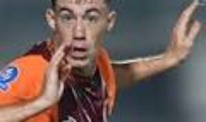 Penyarang Borneo FC Mariano Peralta sabet pemain terbaik, Foto/Isitimewa