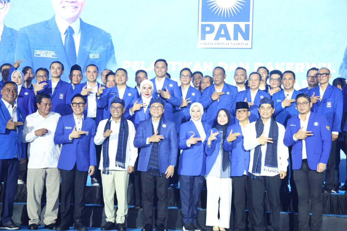 Foto bareng Gubernur Banten Andra Soni dengan DPP PAN, Foto/Biro Adpimpro Banten