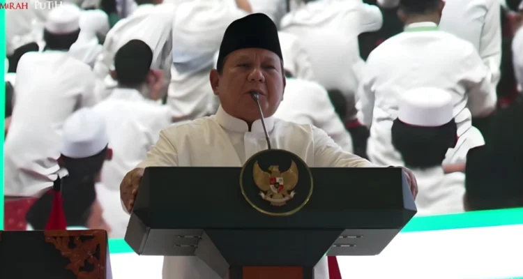 Presiden Republik Indonesia, Prabowo Subianto, Foto/Youtube Setpres