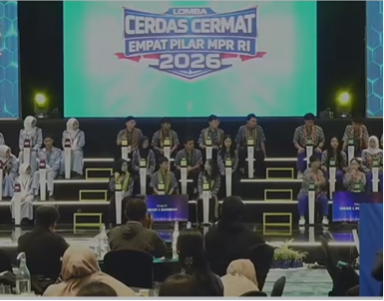 Pelaksanaan Lomba Cerdas Cermat (LCC) 4 Pilar tingkat Provinsi Kalimantan Barat yang tuai Polimik, Foto/SS Video