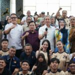 Foto bersama Wali kota dan Wakil Walikota Bogor, Dedie A Rachim- Jenal Mutaqin dengan Ketua DPRD Kota Bogor Aditya Warman serta para Atlet yang akan bertanding di Porprov 2026, Foto/Istimewa