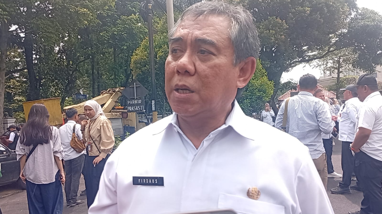 Kepala Dinas Disparbud Kota Bogor, Firdaus, Foto/Maya Melina
