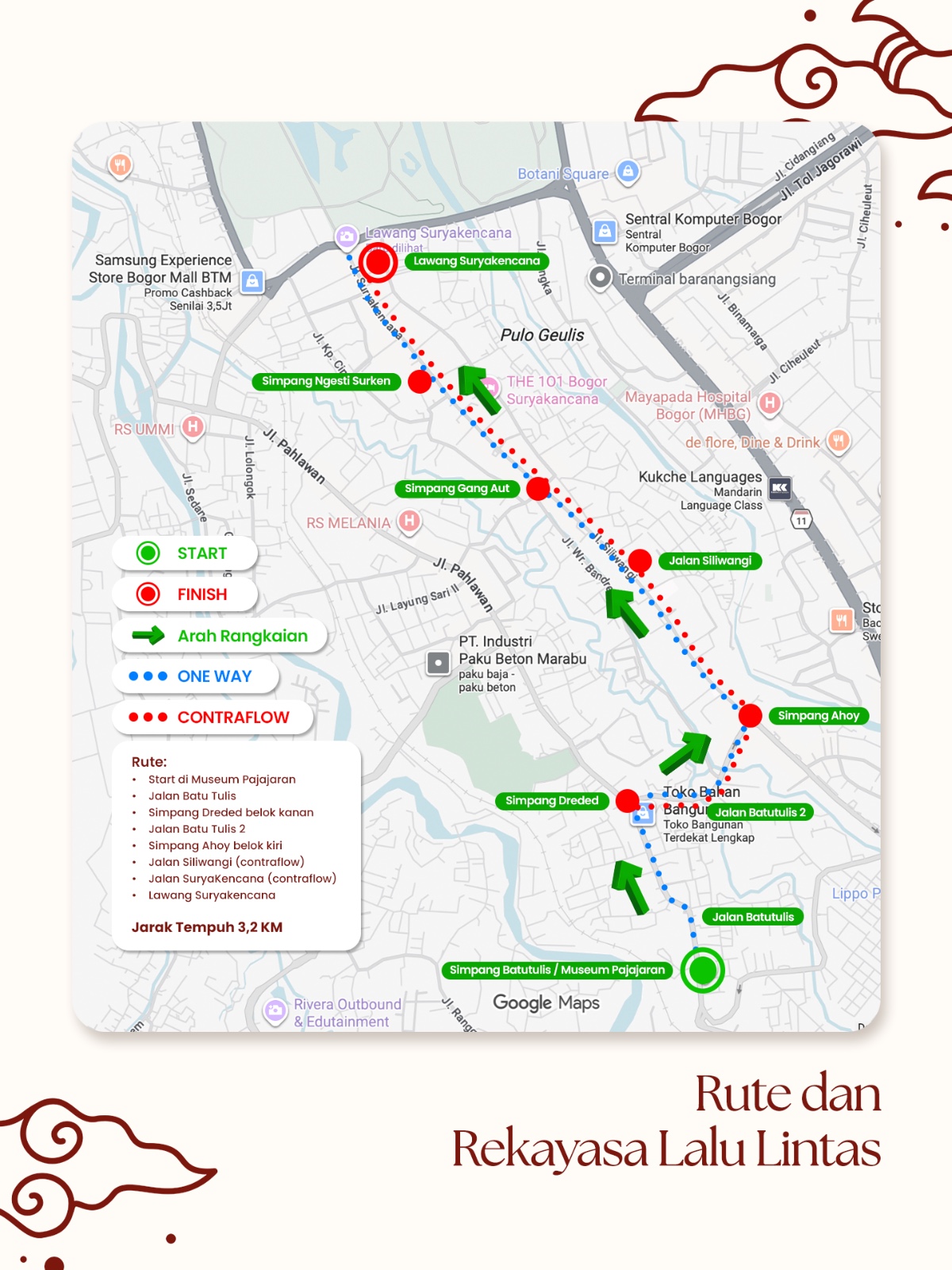 Rute dan Pengalihan arus lalu lintas Kirab Mahkota Binokasih, Foto/Isitimewa