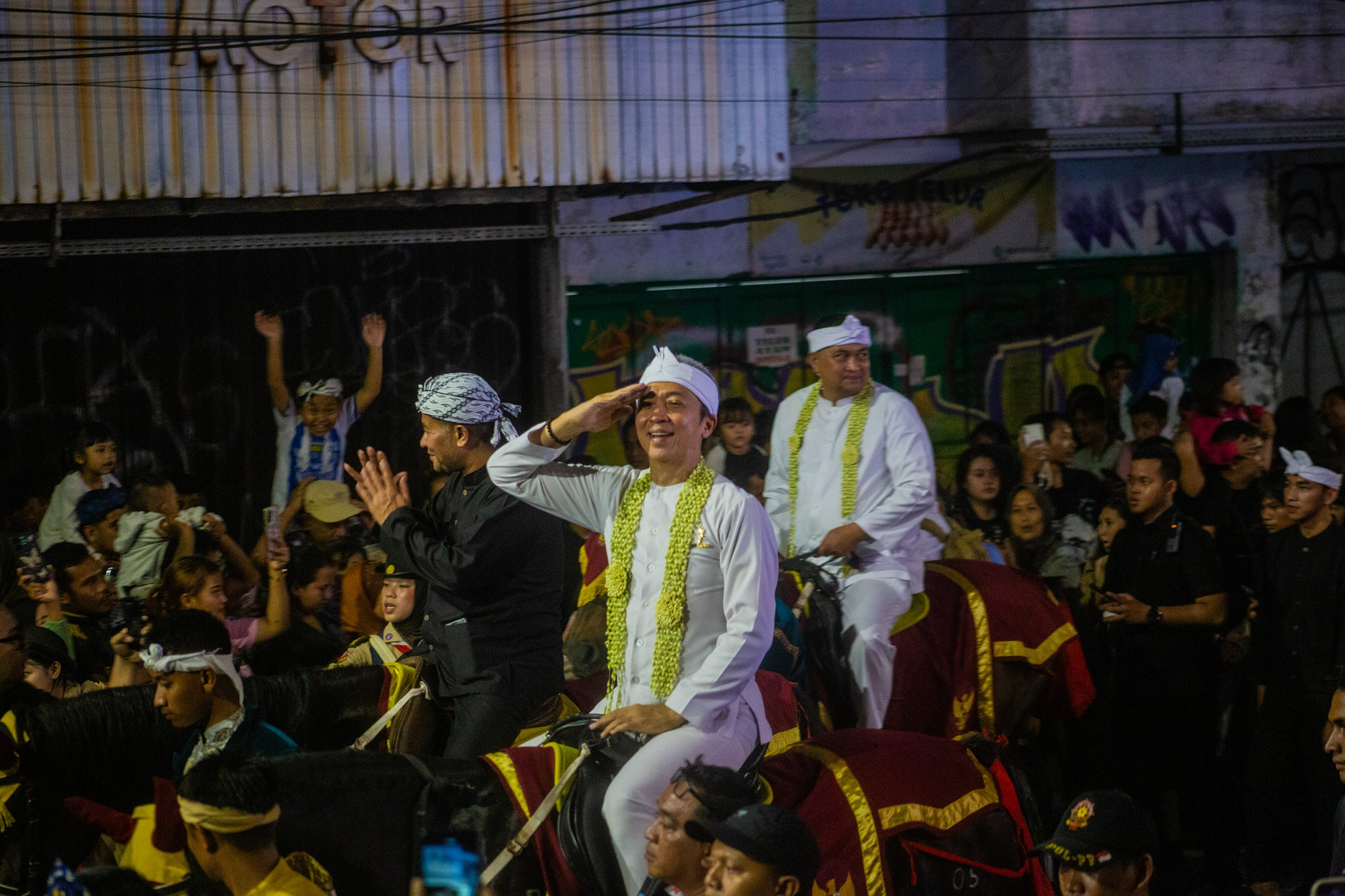 Wali Kota Bogor, Dedie A Rachim saar mengikuti Gelaran Kirab Budaya Milangkala Tatar Sunda, Foto/Diskominfo Kota Bogor