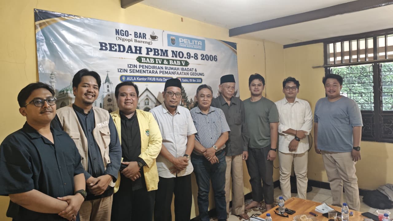 Pemuda Lintas Agama (PELITA) FKUB Kota Depok kembali membuka ruang diskusi inklusif melalui program NGOBAR NGOPI, Foto/Istimewa